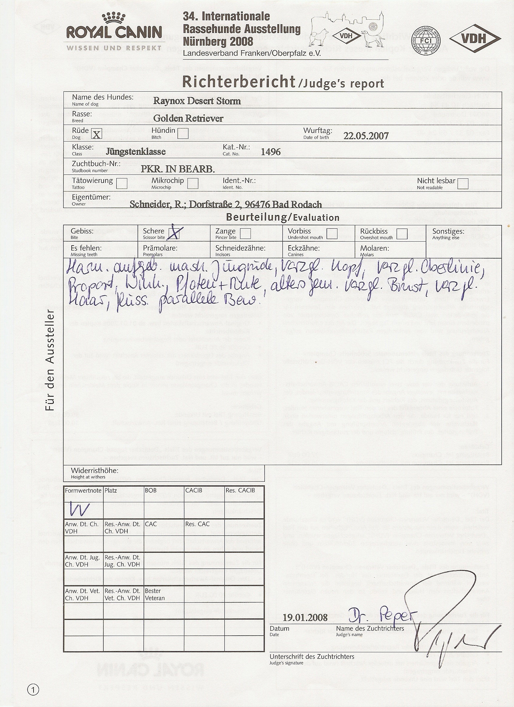 Richterbericht22012008