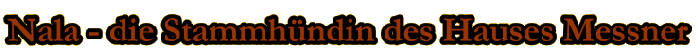 Nala berschrift